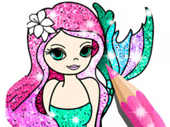Jwèt Coloring Book: Little Mermaid