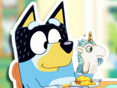 Jwèt Jigsaw Puzzle: Bluey Toy Time