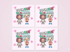 Jwèt Toca Life Memory Card Match
