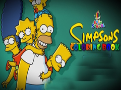 Jwèt Back To School Simpsons Coloring Book