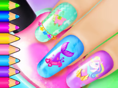 Jwèt Coloring Book: Nail Art Salon