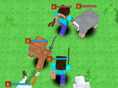 Jwèt Minecraft: Create a Monster and Fight!