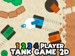 Jwèt 1 2 3 4 Player Tank Game 2D