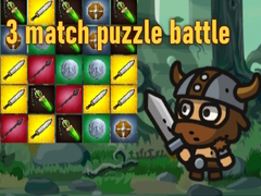 Jwèt 3 match puzzle battle