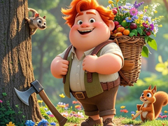Jwèt Find The Differences: The Honest Woodcutter