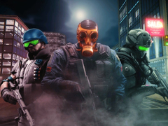 Jwèt FPS Commando Gun Shooting Game