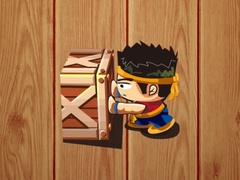 Jwèt Sokoban Puzzle Game