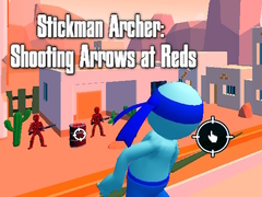 Jwèt Stickman Archer: Shooting Arrows at Reds