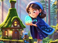 Jwèt Find The Differences: Little Witch