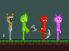 Jwèt Sprunki Sandbox: Ragdoll Playground Mode