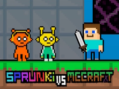 Jwèt Sprunki vs MCCraft