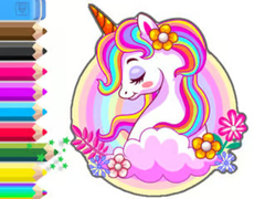 Jwèt Coloring Book: Unicorn Garden
