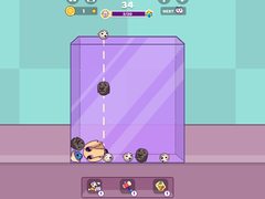 Jwèt Capy Merge: Animal Drop Puzzle