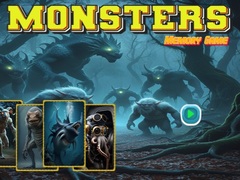 Jwèt Monsters Memory Game