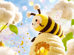 Jwèt Find The Differences: Little Bee's Adventure