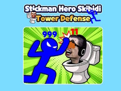 Jwèt Stickman Hero Skibidi Tower Defense 
