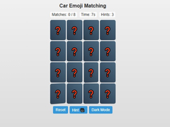Jwèt Car Emoji Matching