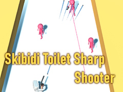 Jwèt Skibidi Toilet Sharp Shooter