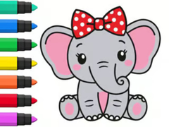 Jwèt Coloring Book: Elephant