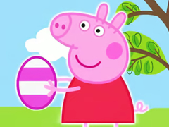 Jwèt Jigsaw Puzzle: Peppa Pig Easter Eggs
