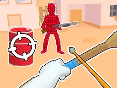 Jwèt Stickman Archer: Shooting Arrows at Reds