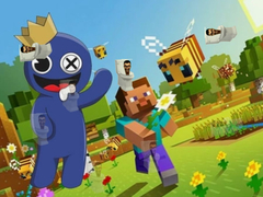 Jwèt Rainbow Friends Minecraft Hidden Skibidi