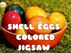 Jwèt Shell Eggs Colored Jigsaw