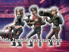 Jwèt Idle Zombie Wave: survivors