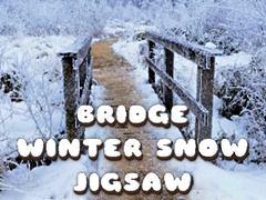 Jwèt Bridge Winter Snow Jigsaw