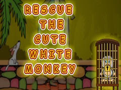 Jwèt Rescue the Cute White Monkey