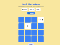 Jwèt Math Match Game