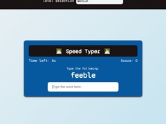Jwèt Speed Typer
