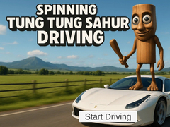 Jwèt Spinning Tung Tung Sahur Driving