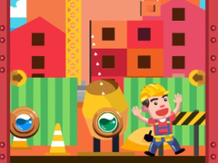 Jwèt Construction Worker Bubble Shooter