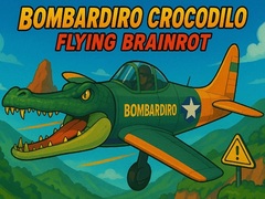 Jwèt Bombardiro Crocodilo Flying Brainrot