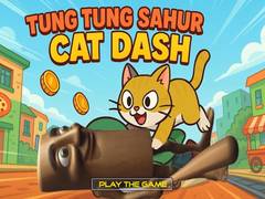 Jwèt Tung Tung Sahur Cat Dash