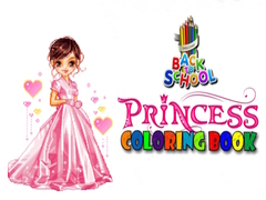Jwèt Back To School Princess Coloring Book