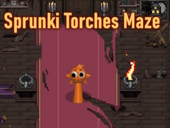 Jwèt Sprunki Torches Maze