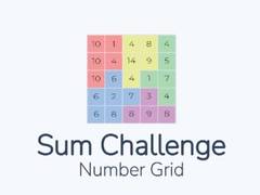 Jwèt Sum Challenge Number Grid