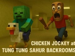 Jwèt Chicken Jockey at Tung Tung Sahur Backrooms