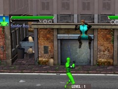 Jwèt Superhero Fighting