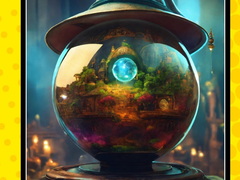 Jwèt Wizard Jigsaw Puzzle