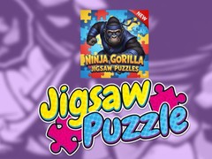 Jwèt Ninja Gorilla Jigsaw Puzzles