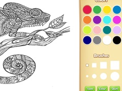 Jwèt Adult Animal Coloring Book for Kids