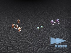 Jwèt Stickman Aliens Battle Simulator