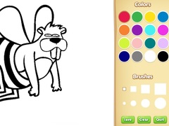 Jwèt Funny Animal Coloring Book for Kids