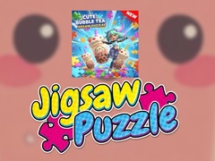 Jwèt Cute Bubble Tea Jigsaw Puzzles