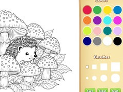 Jwèt Cartoon Animal Coloring Book for Kids