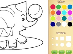 Jwèt Simple Animal Coloring Book for Kids