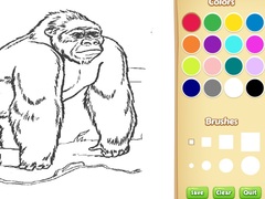 Jwèt Zoo Animals Coloring Book for Kids